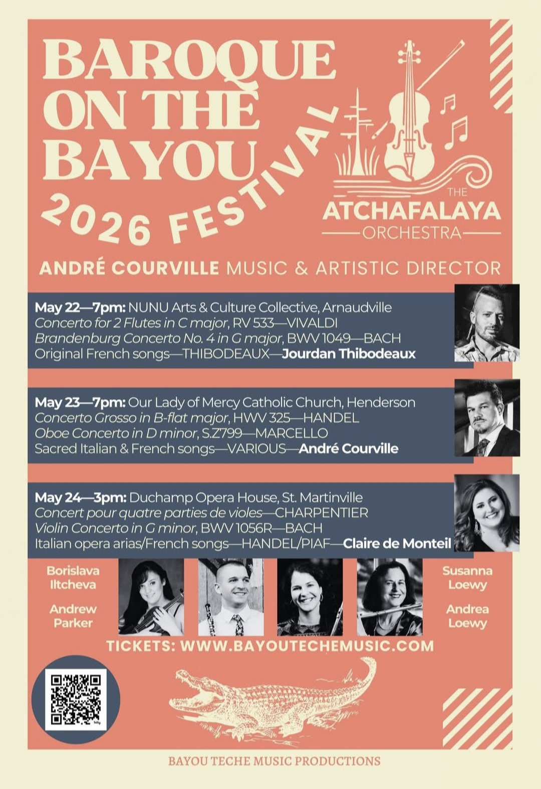 Baroque on the Bayou Festival 2026